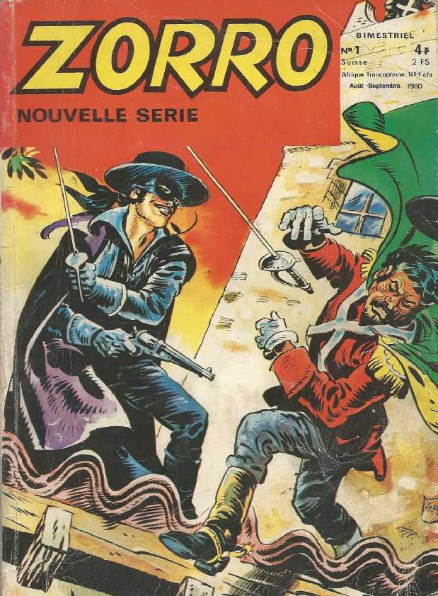 Une Couverture de la Srie Zorro DPE Greantori